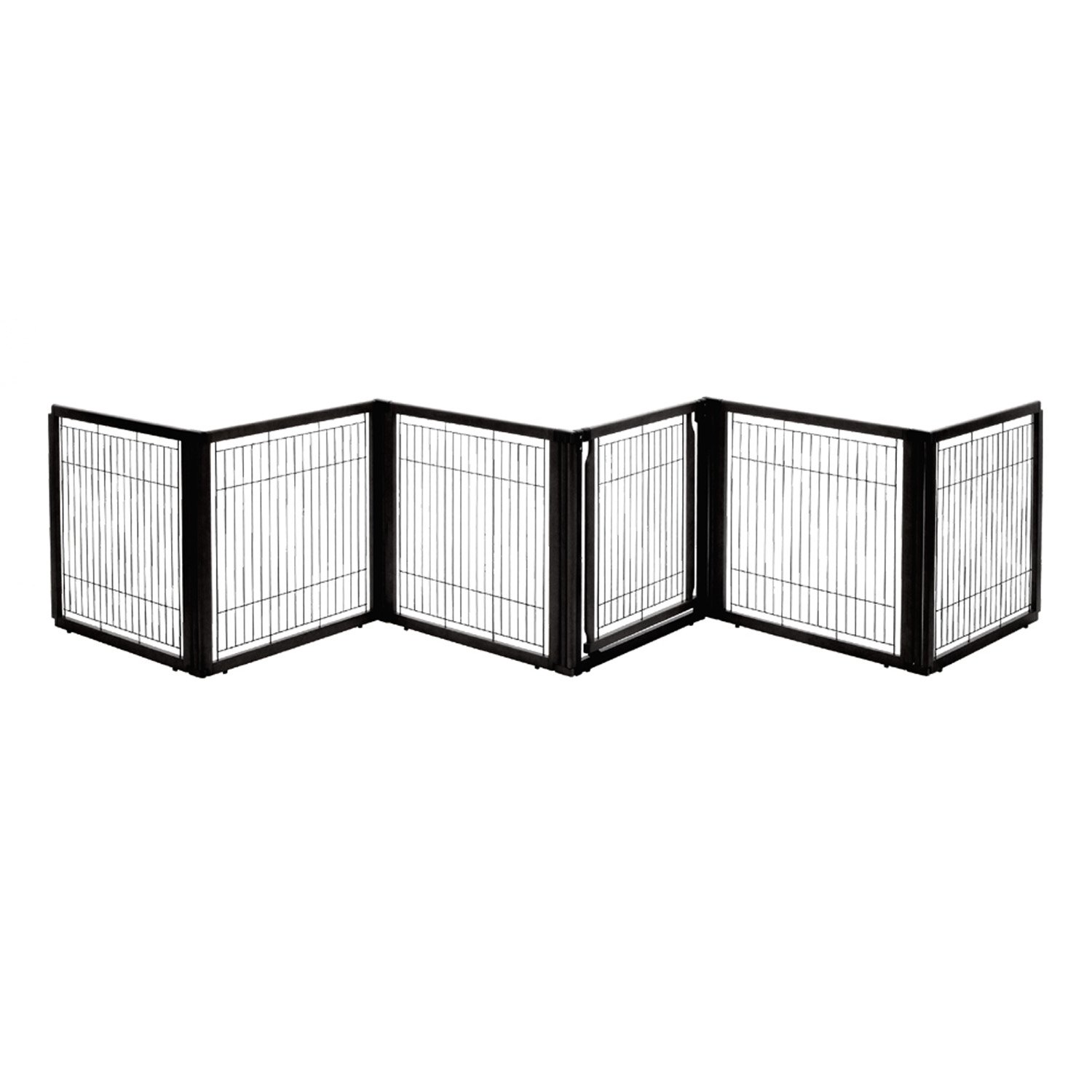 Richell Convertible Elite Six Panel Pet Gate Petco