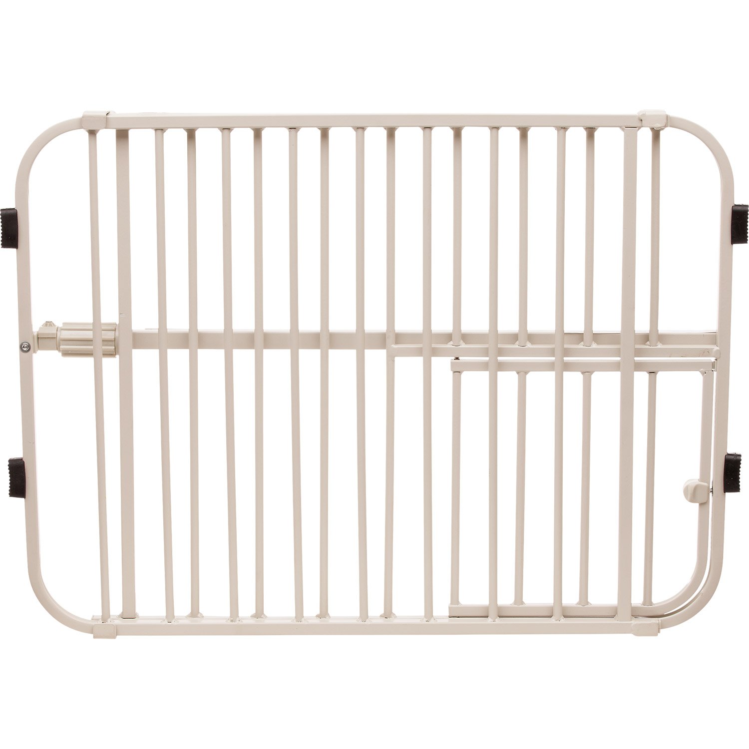 Carlson Pet Products Lil' Tuffy Expandable Gate with Small Pet Door Petco