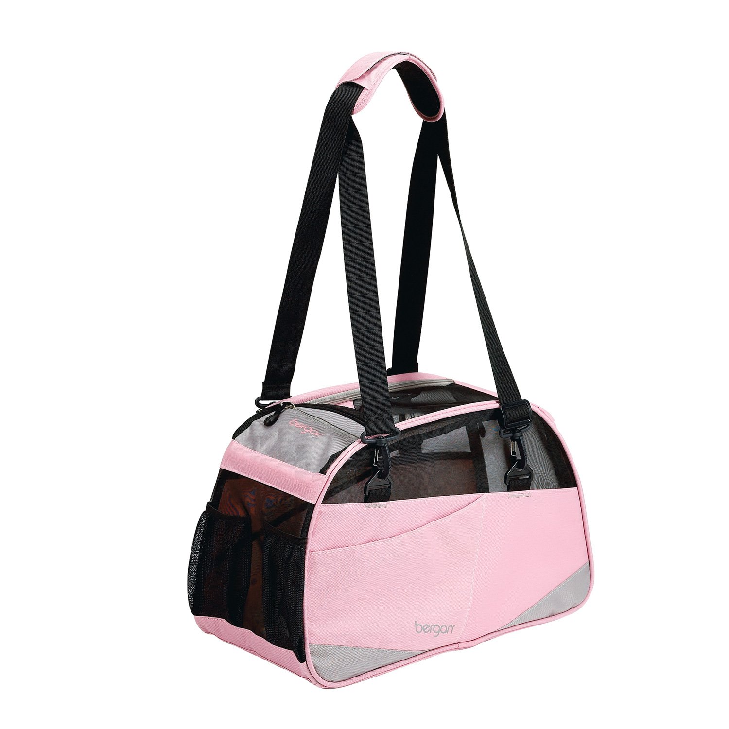 Bergan Voyager Pet Carrier in Pink & Gray Petco