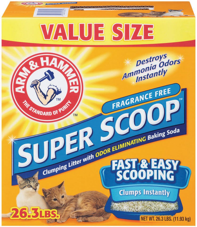 UPC 033200023029 Arm & Hammer Fragrance Free Super Scoop Clumping Cat