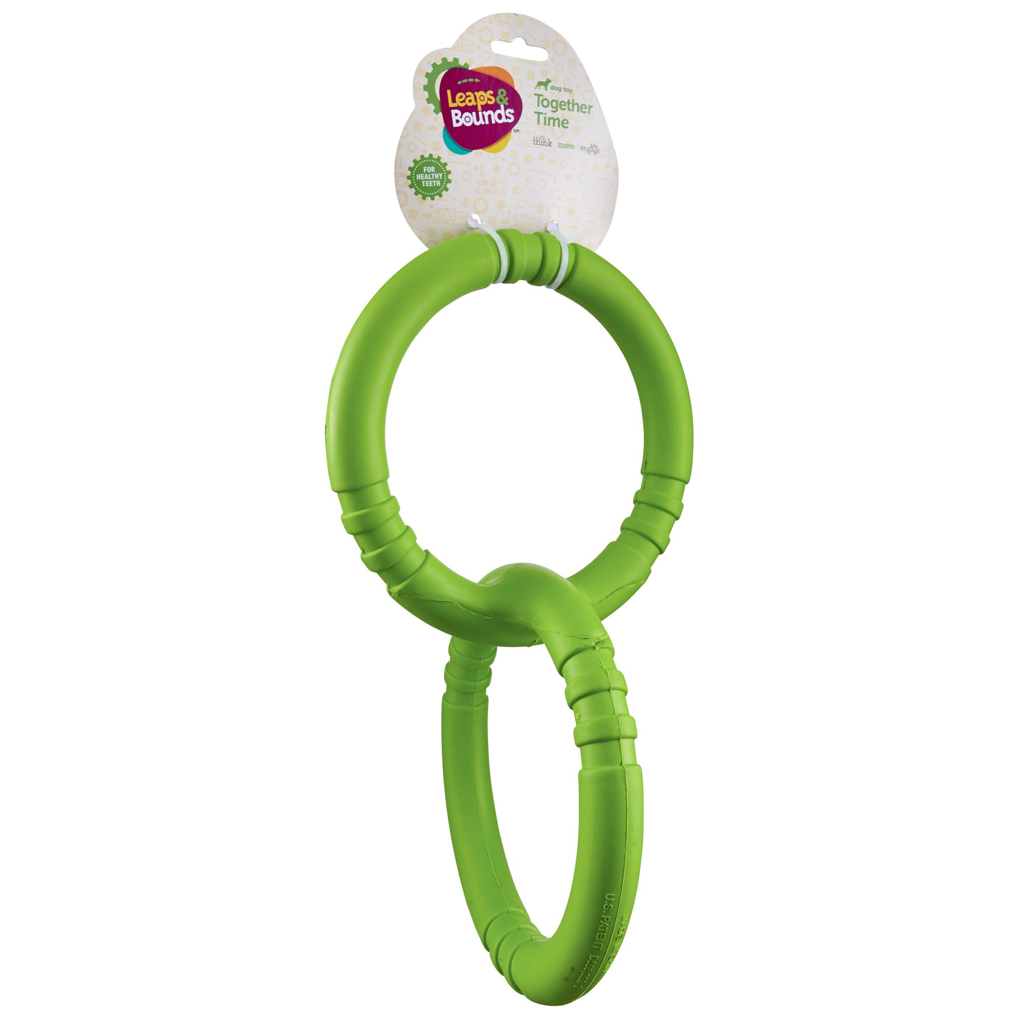 Leaps & Bounds Rubber Tug Rings Dog Toy Petco