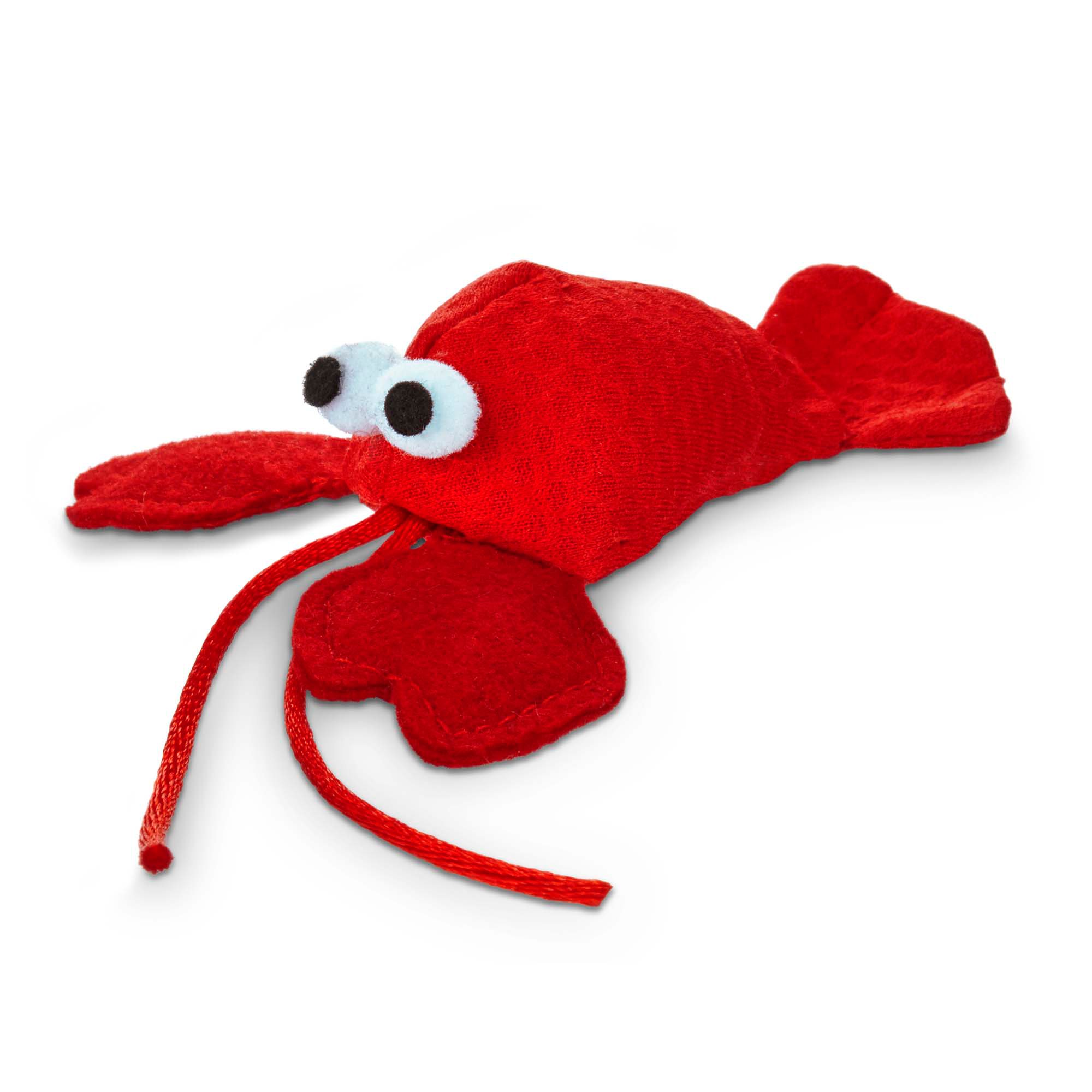 Leaps & Bounds Lobster with Catnip Cat Toy Petco