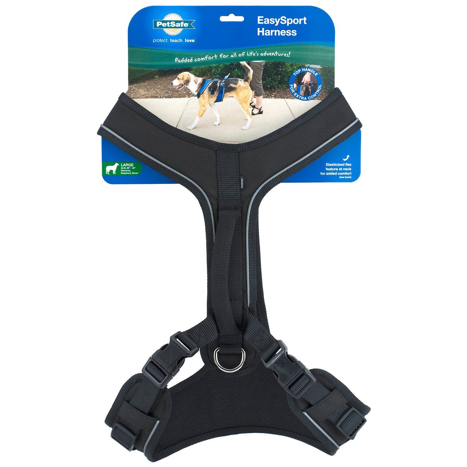 PetSafe EasySport Black Dog Harness, Small, 19" 27" Girth Petco Store