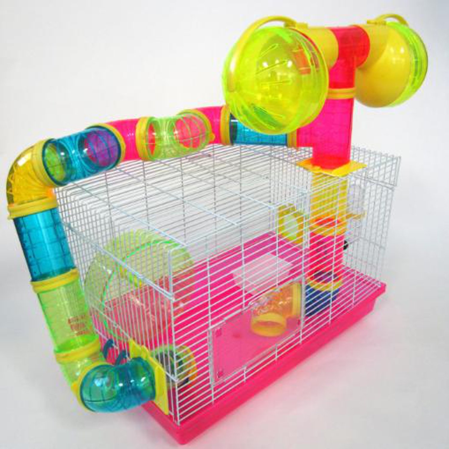 YML Tubed Hamster Cage in Pink Petco