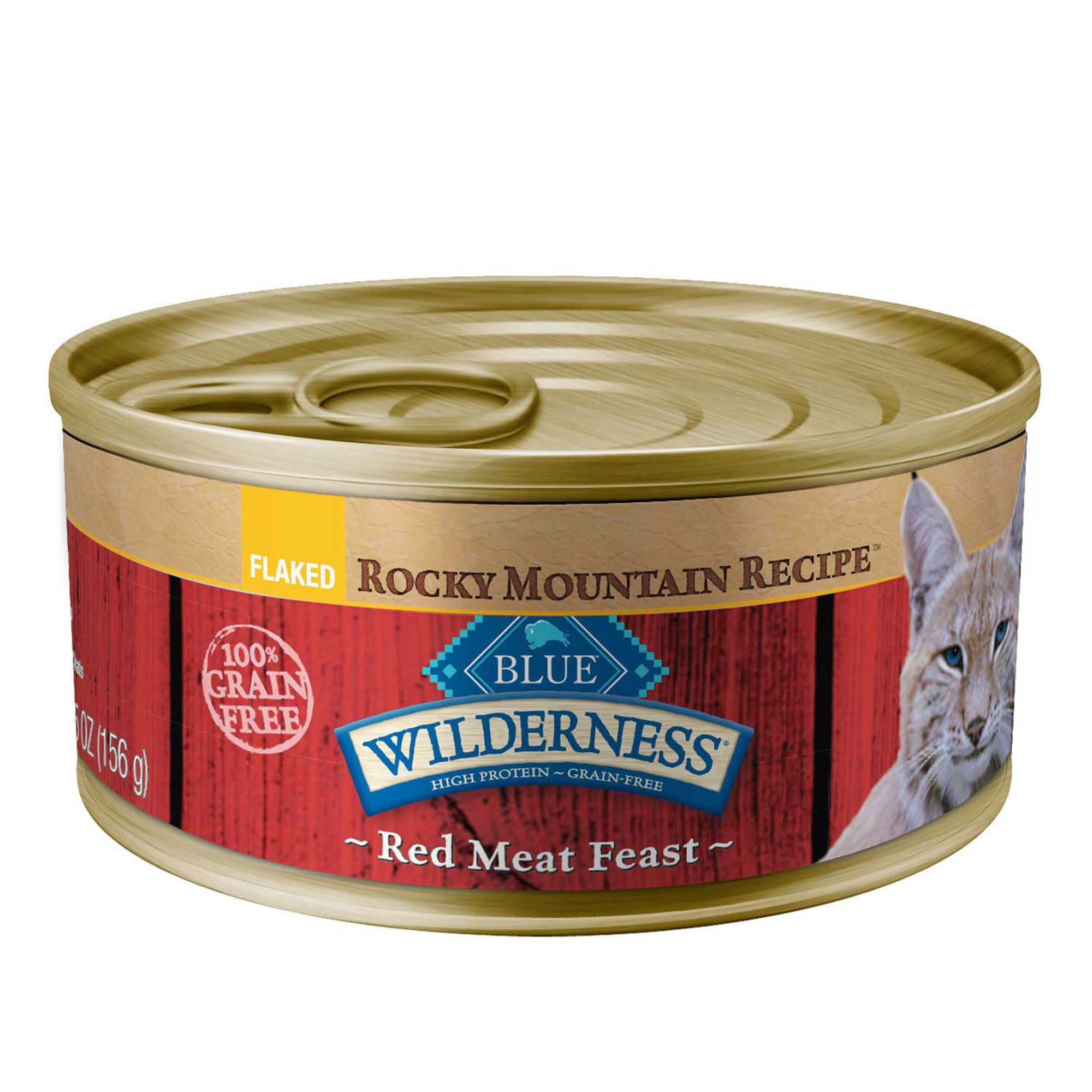 Blue Buffalo Wilderness Rocky Mountain Flaked Canned Beef Adult Cat