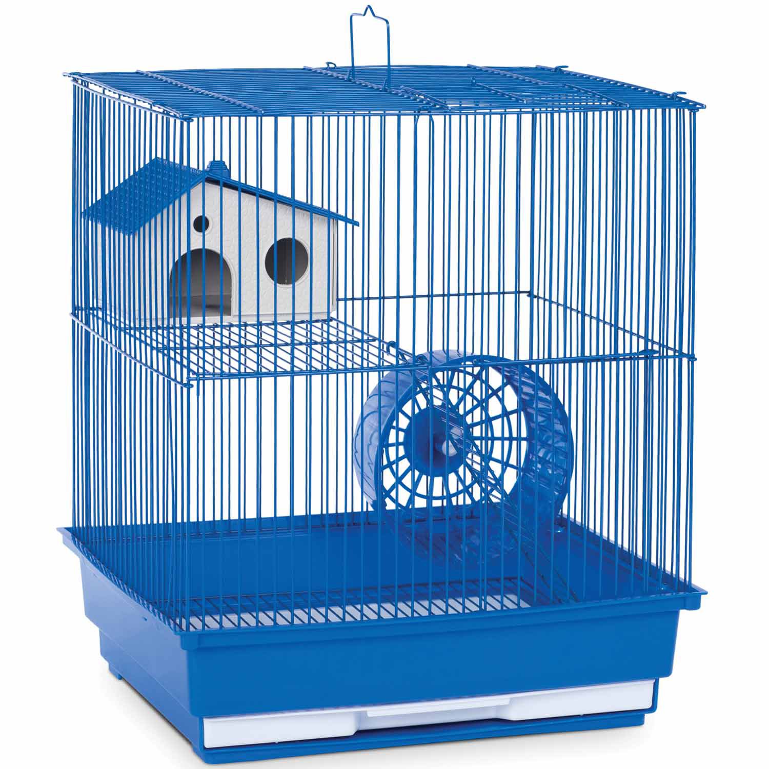 Prevue Hendryx Two Story Blue Small Animal Cage Petco