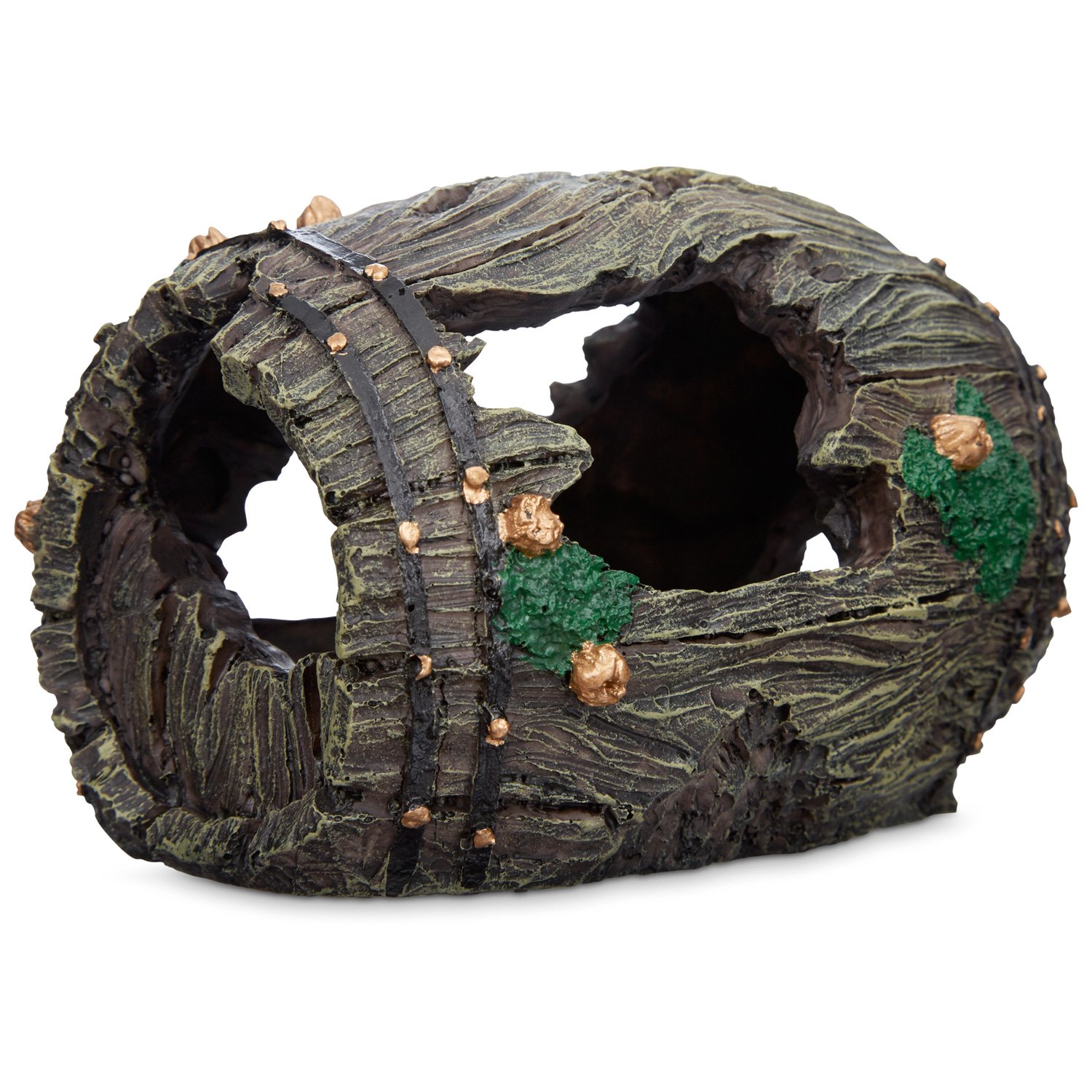 Imagitarium Aquatic Decor Barrel Ornament Petco