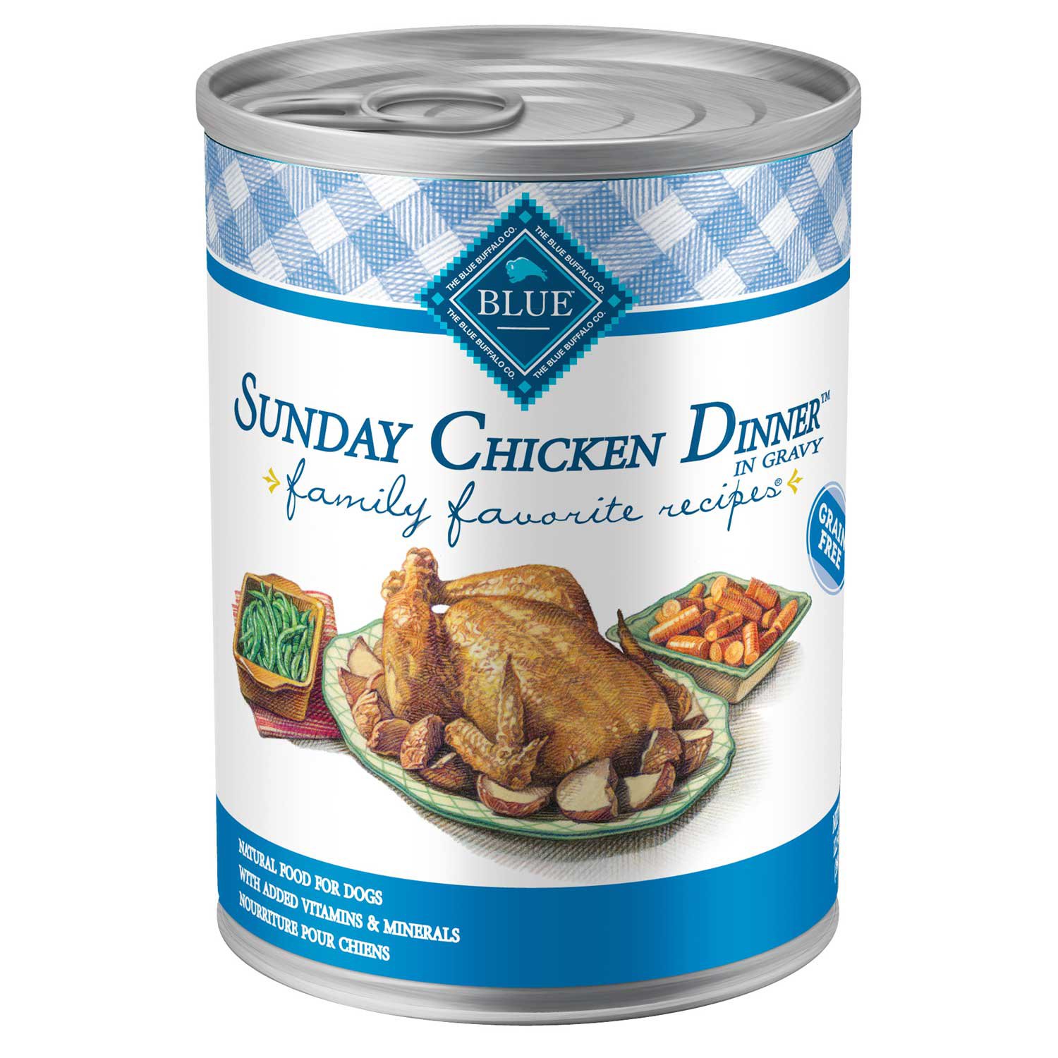 Blue Buffalo Sunday Chicken Dinner Adult Canned Dog Food Petco