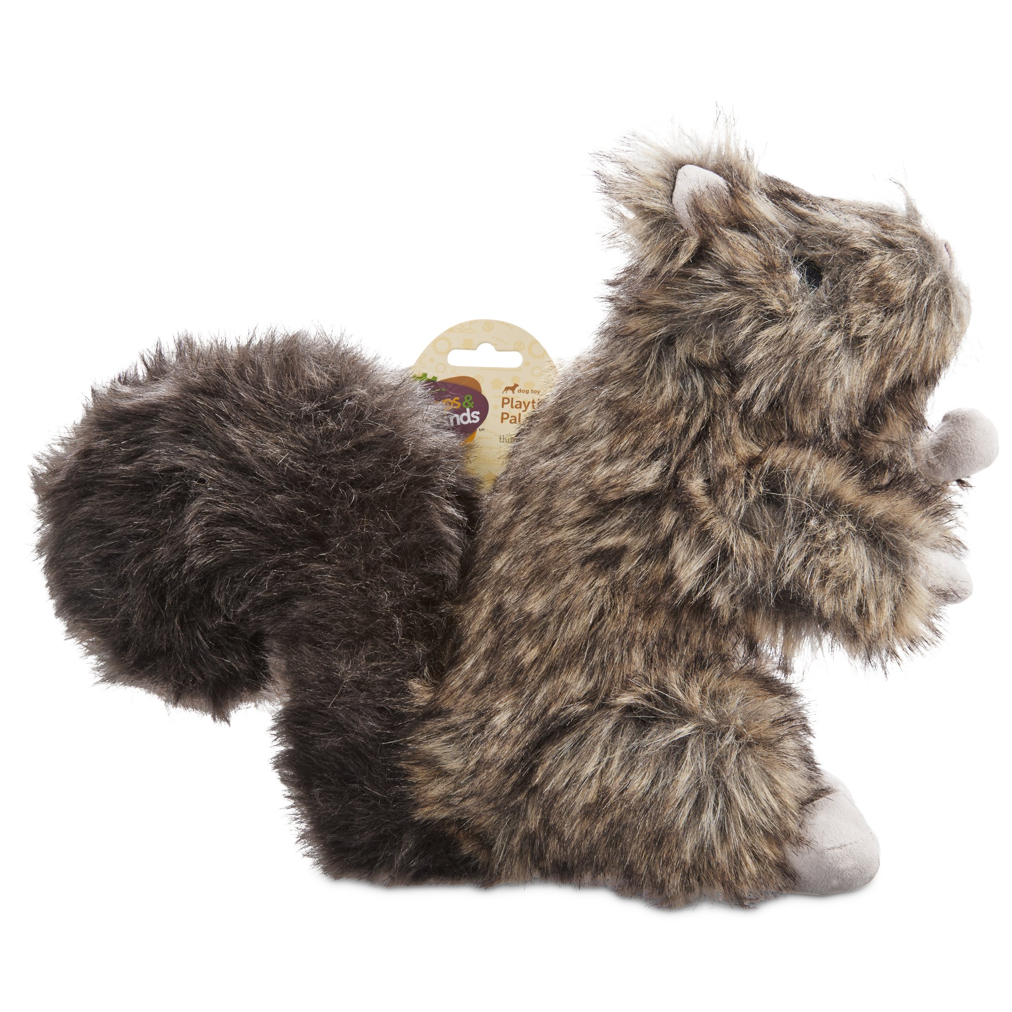 Leaps & Bounds Medium Wildlife Squirrel Plush Toy Petco
