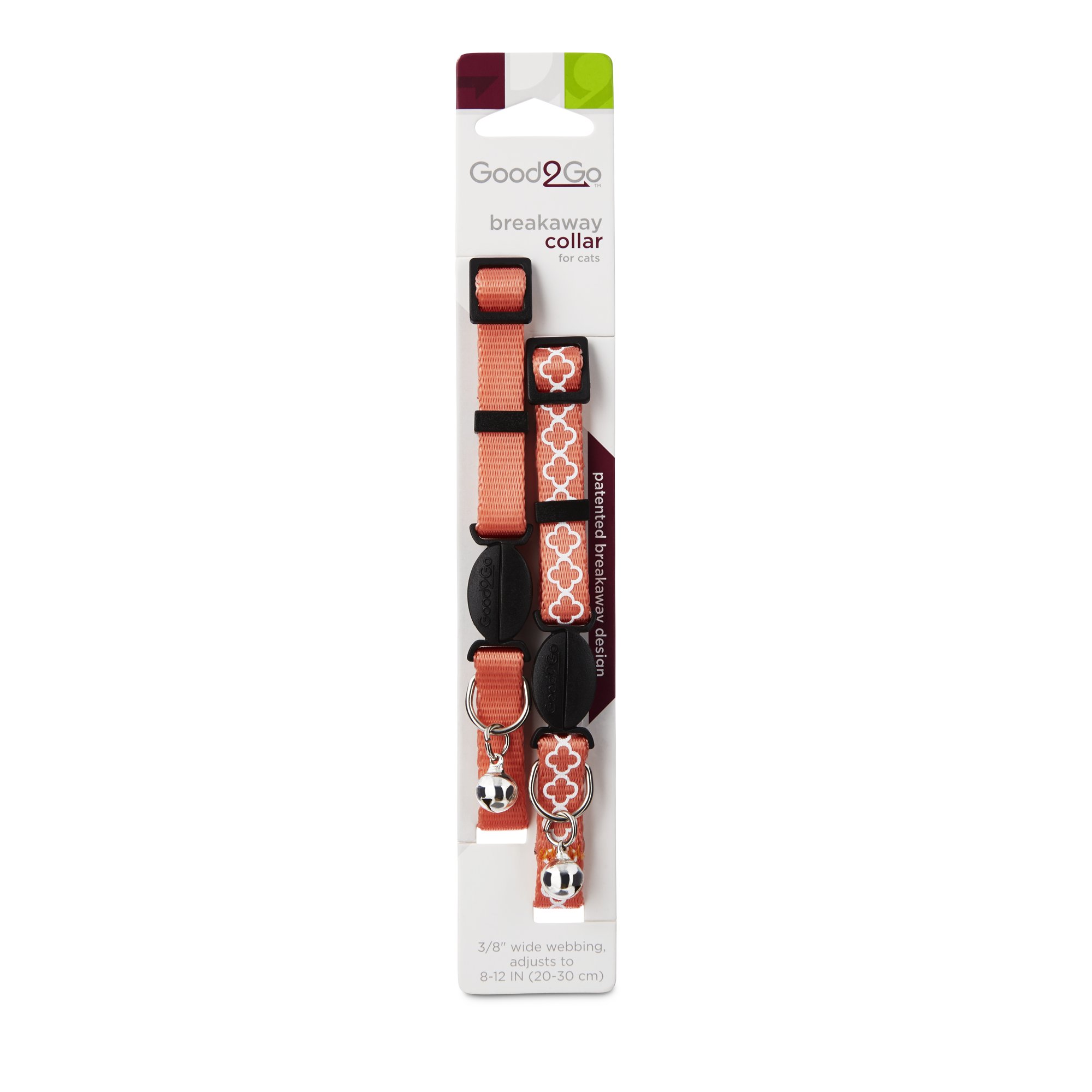 Good2Go Pink Cat Collar, 2Pack Petco