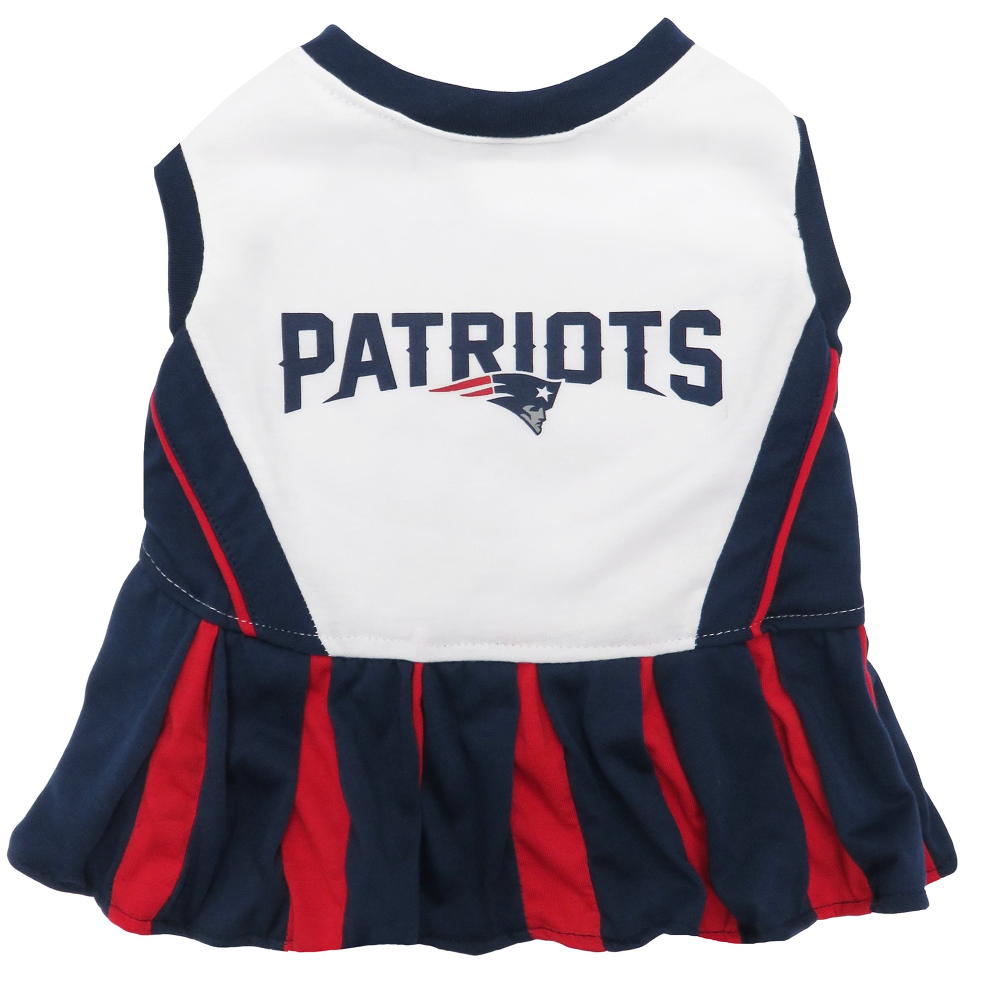 Pets First New England Patriots NFL Cheerleader Outfit Petco