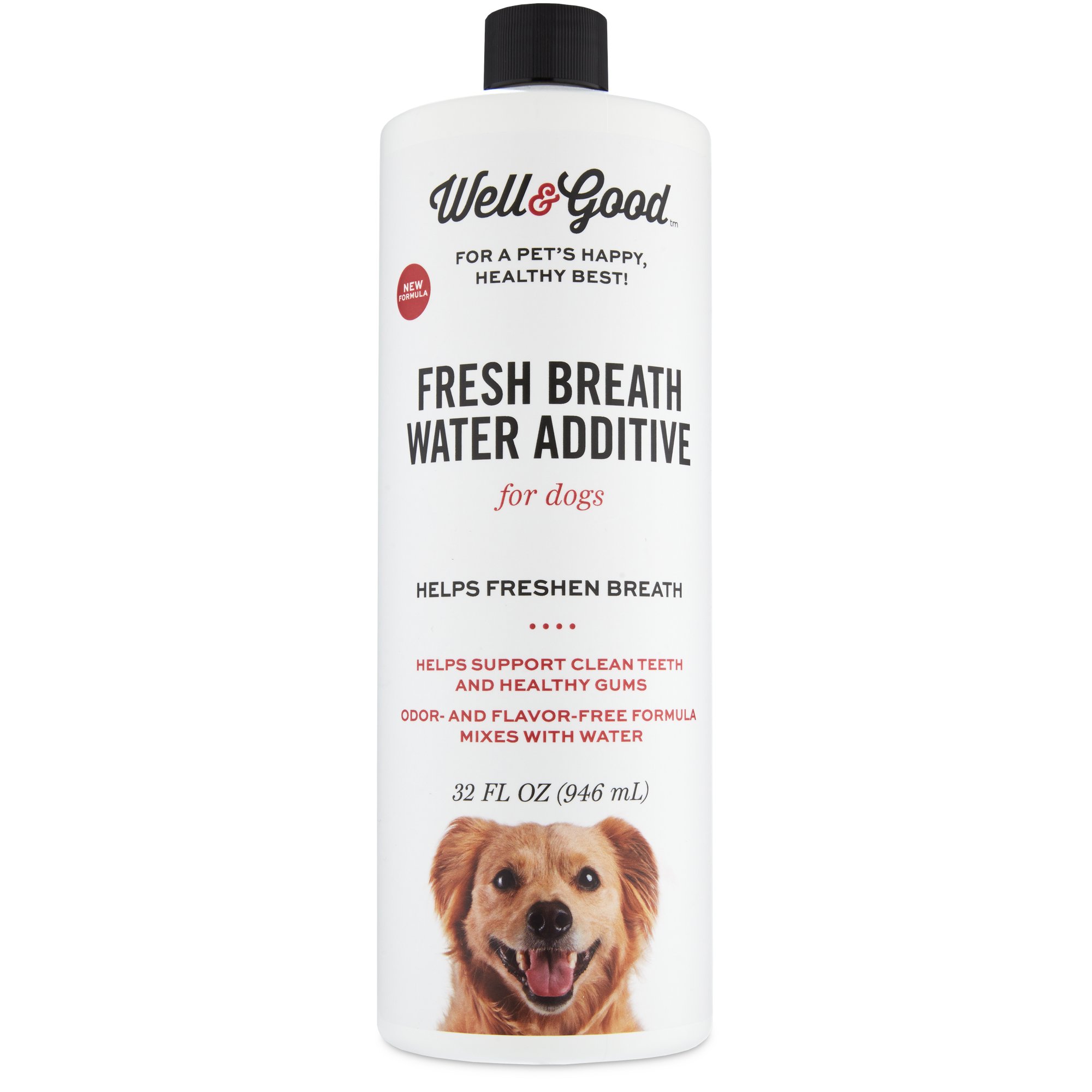 Well & Good Fresh Breath Water Additive for Dogs Petco