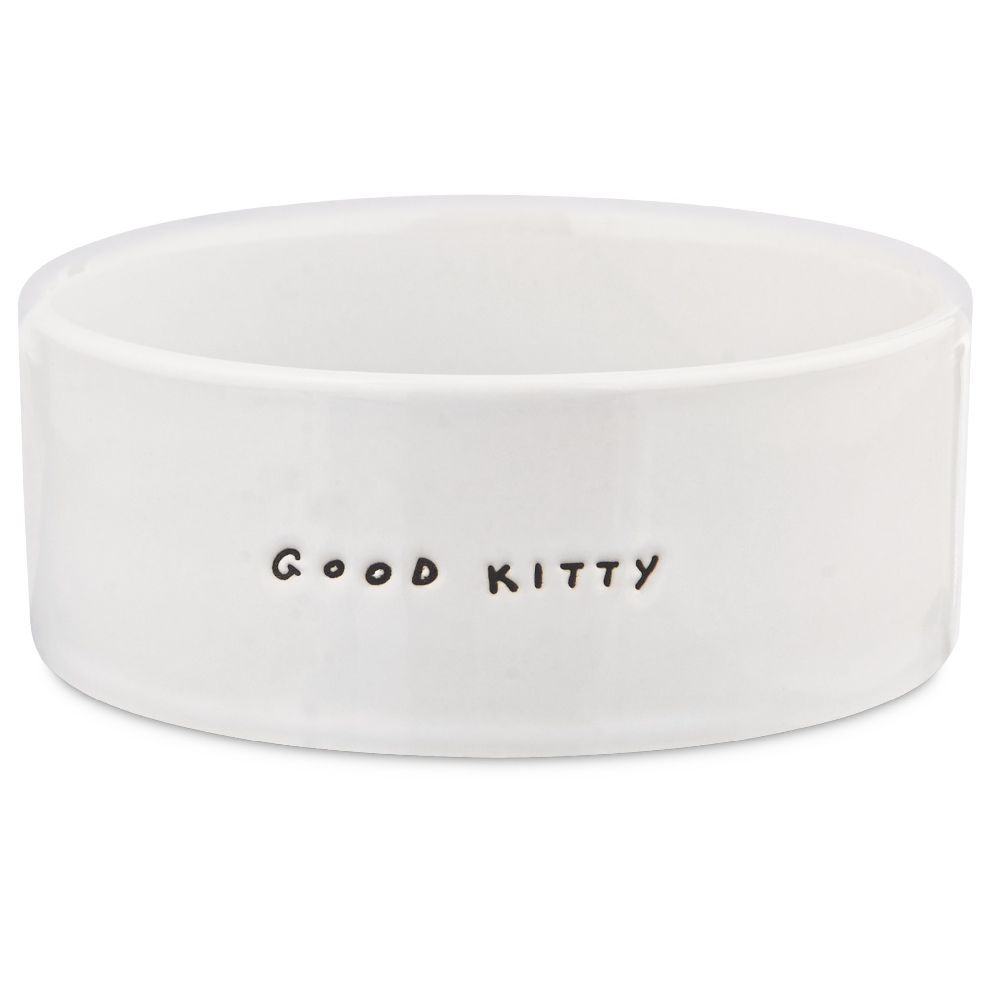 Harmony Good Kitty Ceramic Cat Bowl Petco
