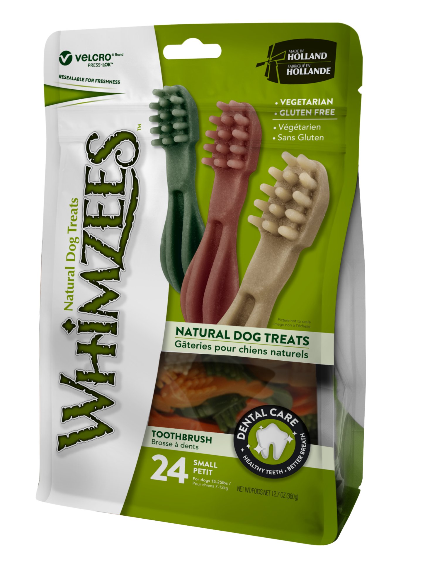 Whimzees Small Toothbrush Dog Treats Petco