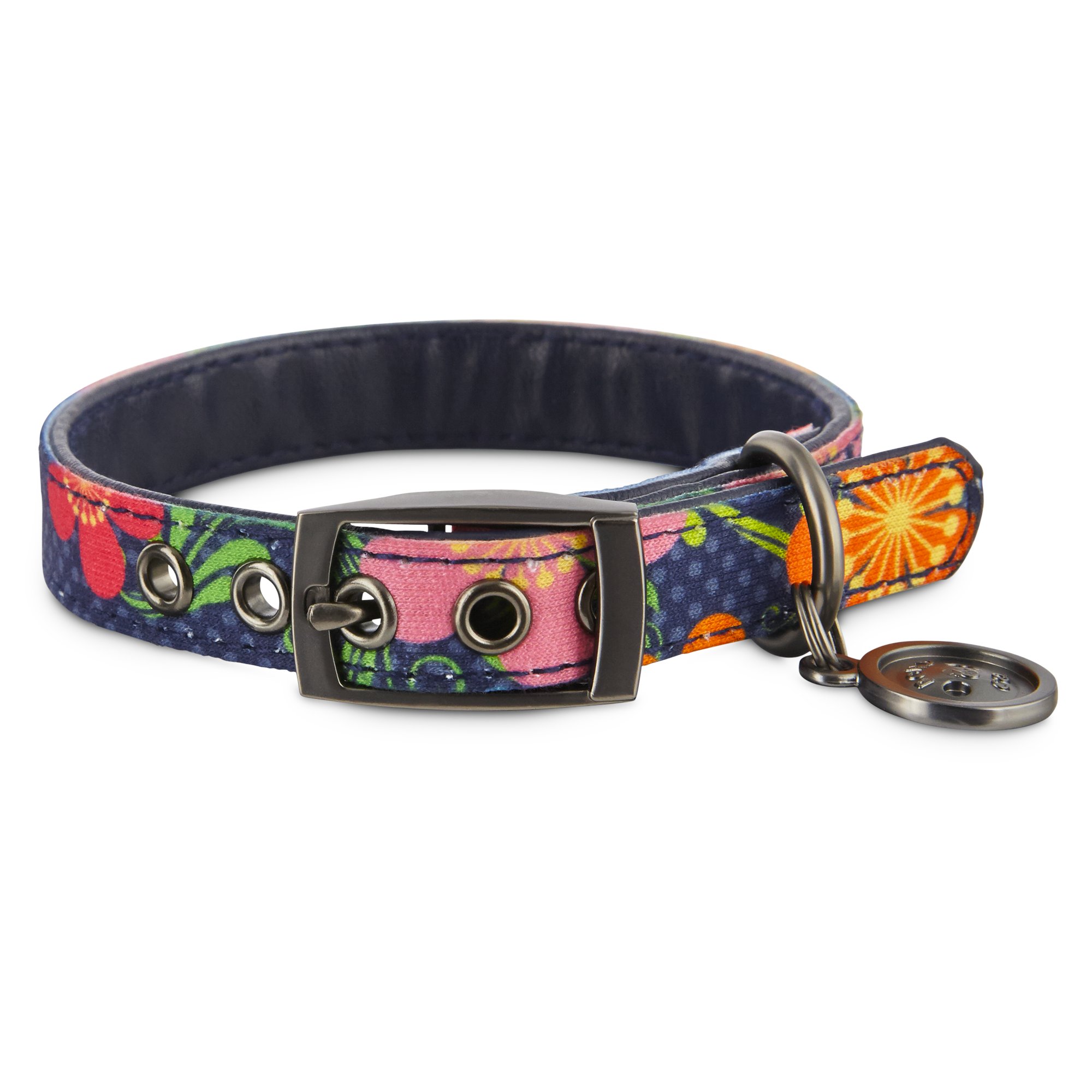Bond & Co. Blue Floral Collar for Small Dogs Petco