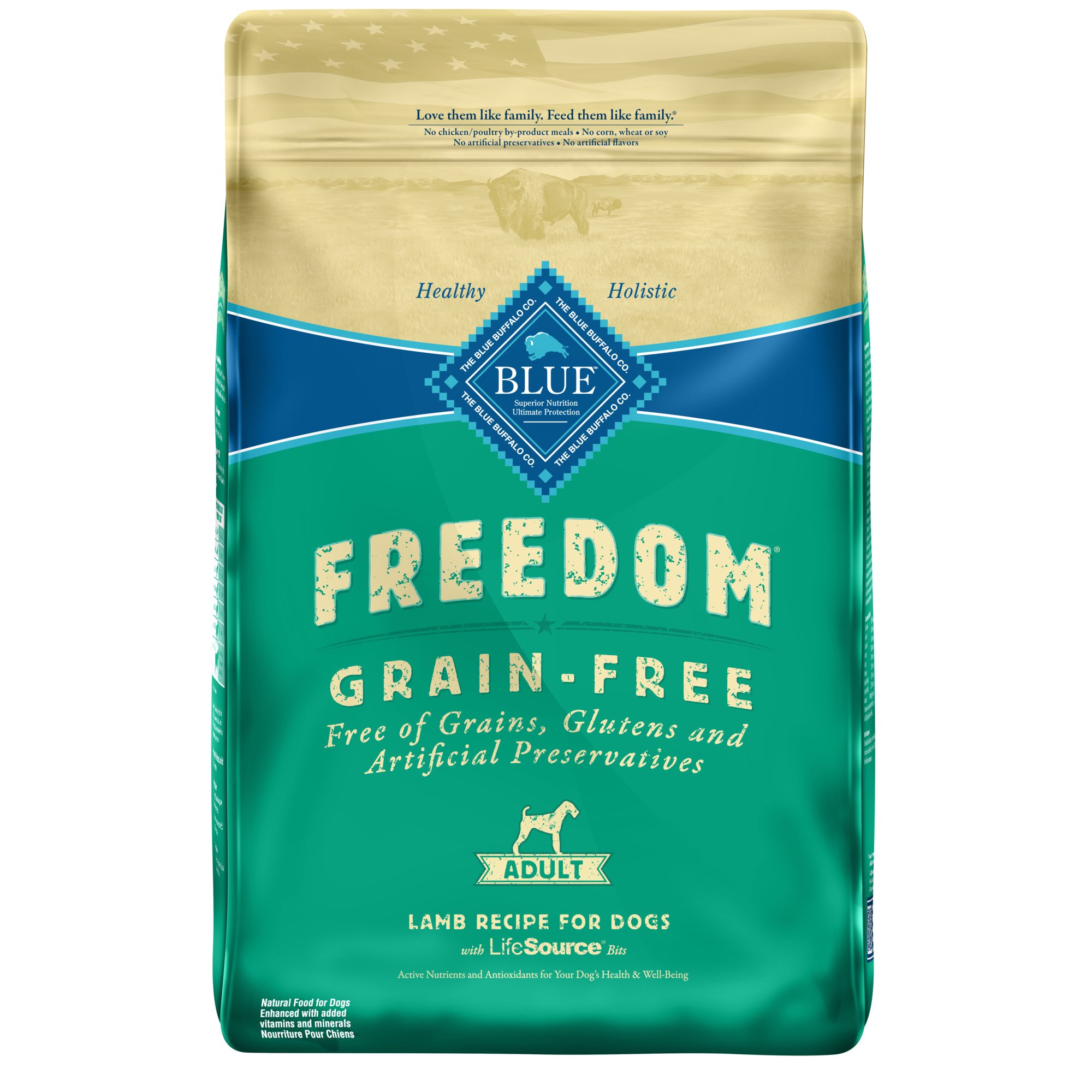 Blue Buffalo Freedom Grain Free Lamb Recipe Adult Dog Food Petco