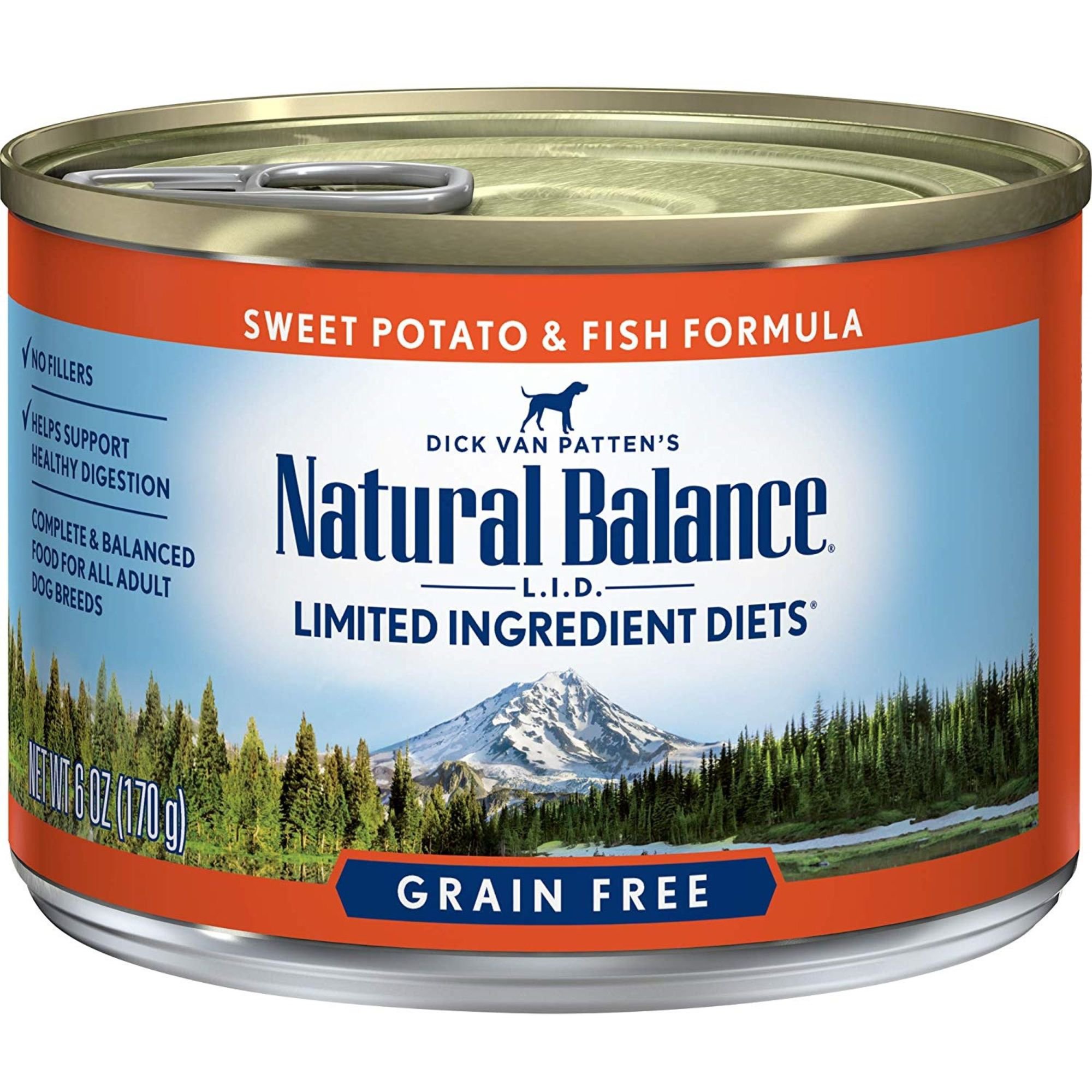 Natural Balance Limited Ingredient Diets Sweet Potatoes & Fish Canned