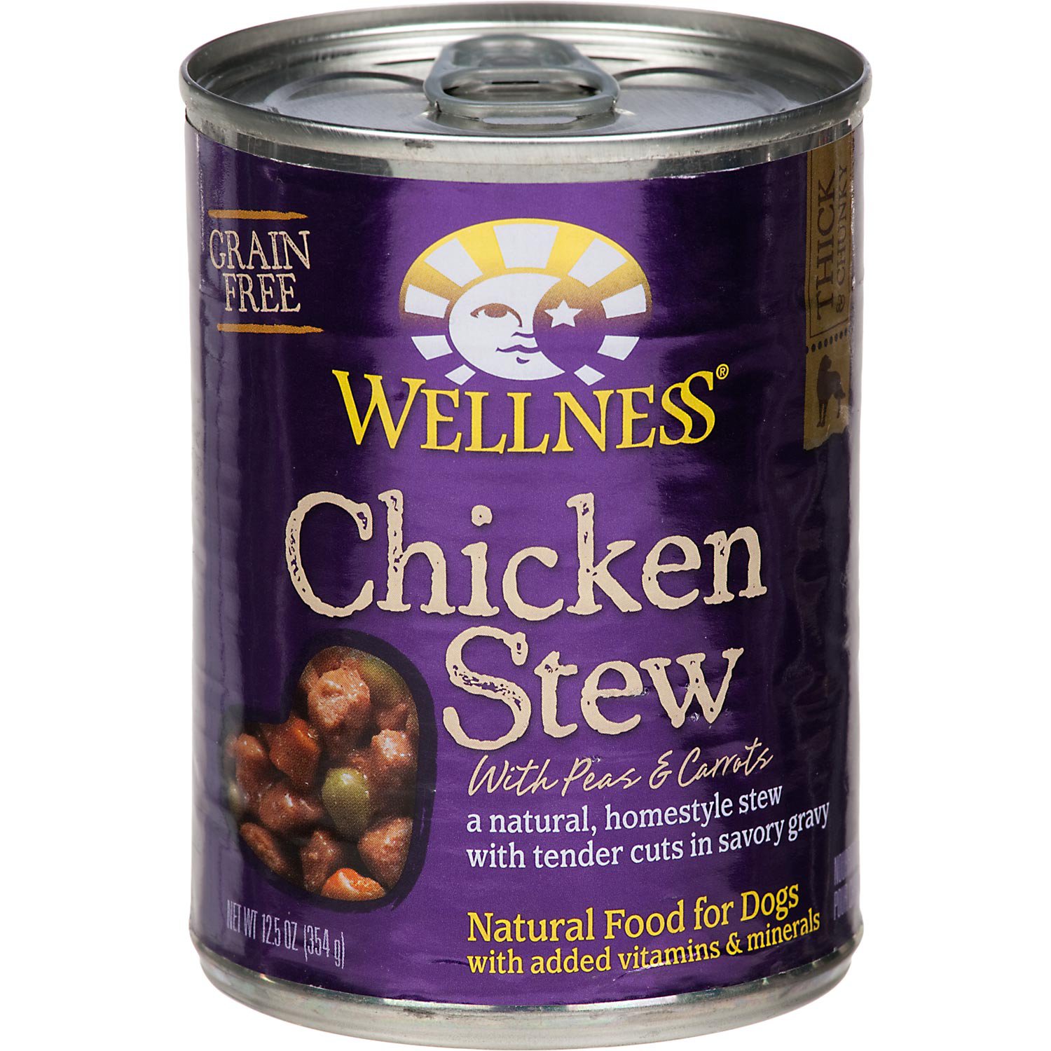 Wellness Chicken Stew with Peas & Carrots Canned Dog Food Petco