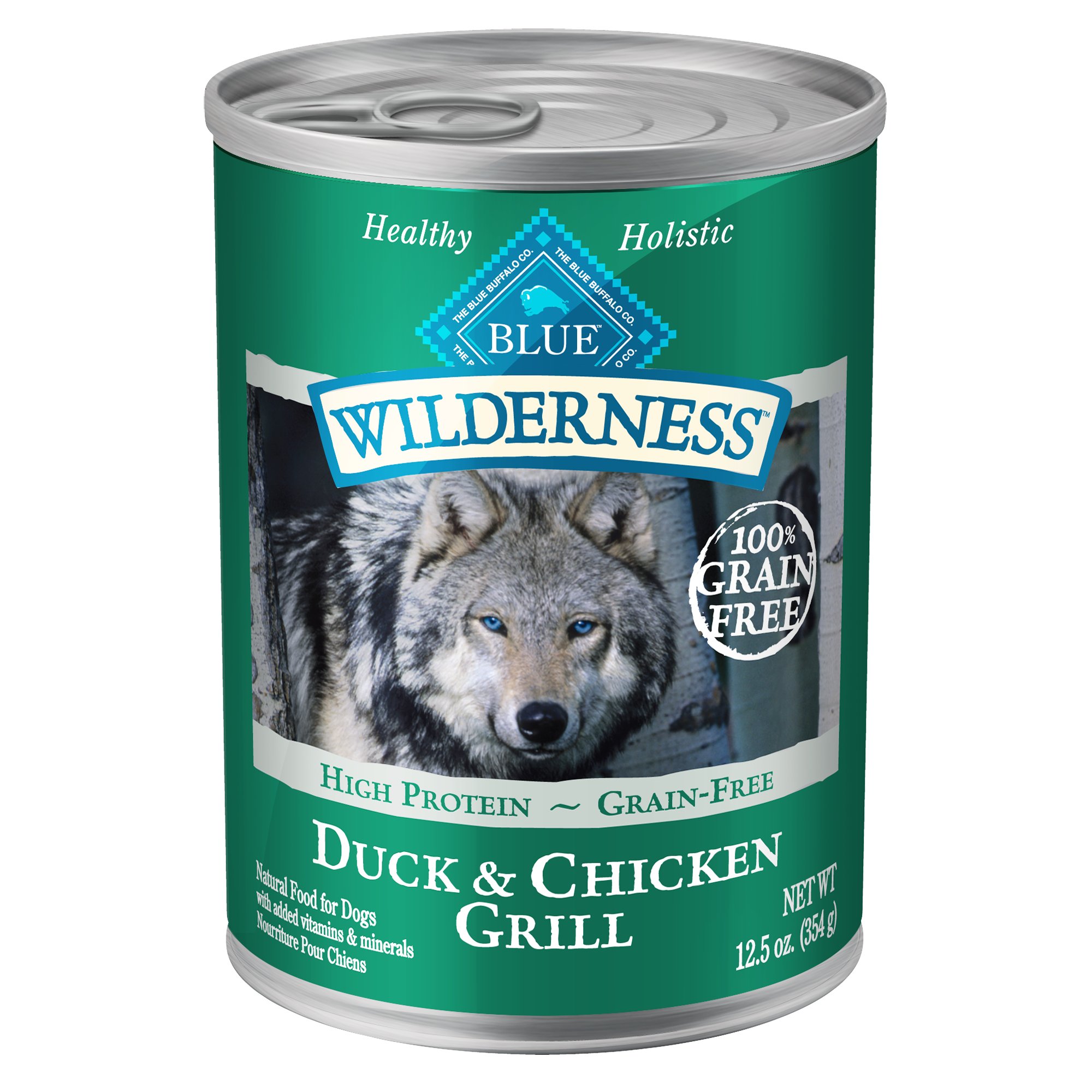 Blue Buffalo Blue Wilderness Duck & Chicken Grill Canned Dog Food Petco