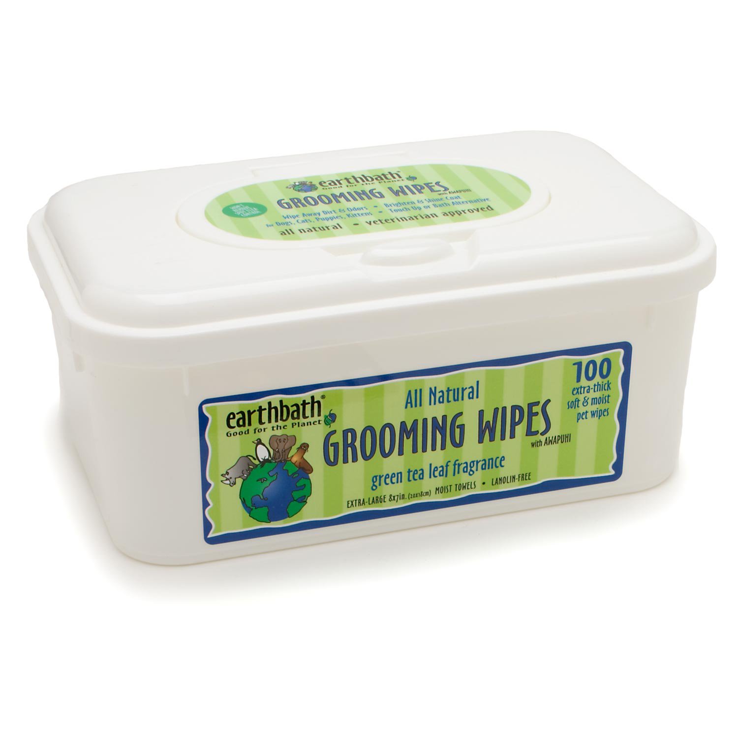 Earthbath All Natural Grooming Wipes Petco