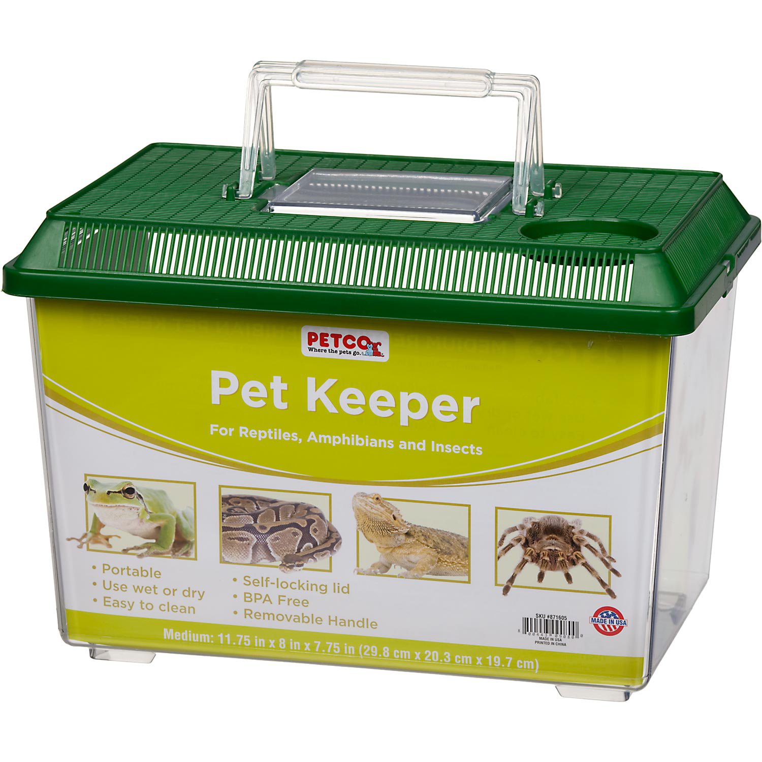 Petco Pet Keeper for Reptiles, Amphibians and Insects eBay