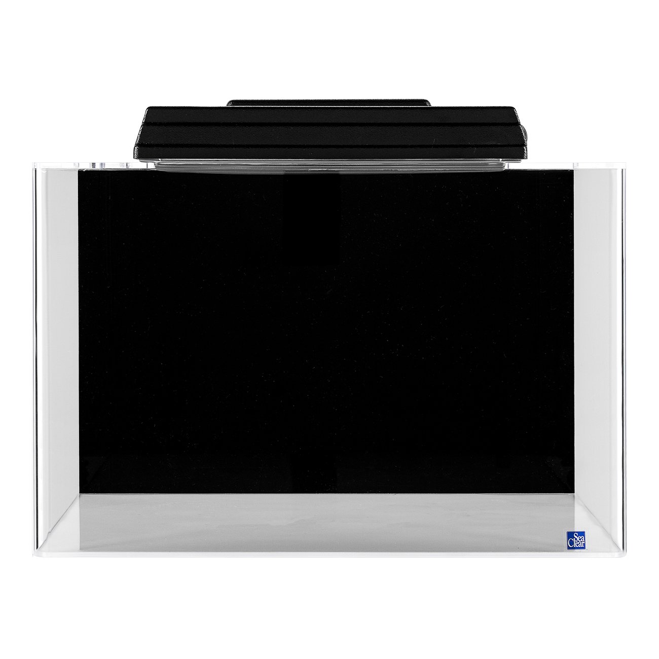 SeaClear Rectangular 20 Gallon Aquarium Combos in Black Petco