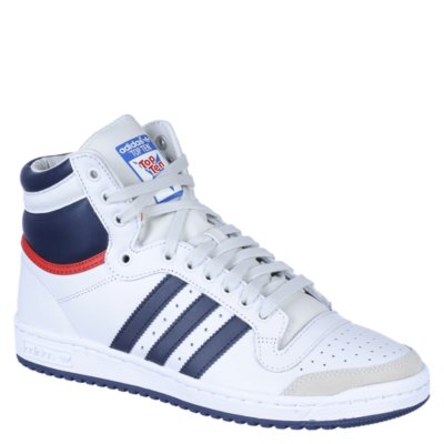 Adidas Top Ten Hi Men's White Athletic Lifestyle Sneaker Shiekh Shoes