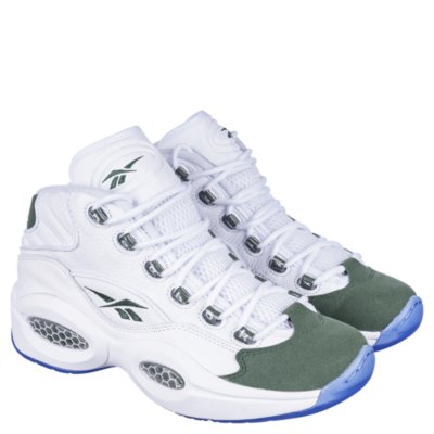 Reebok Question Mid Men's White Athletic Basketball Shoe Shiekh Shoes