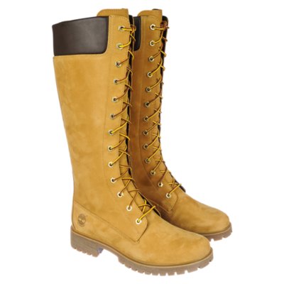 Timberland Premium 14 IN Zip Women's Wheat MidCalf Boot Shiekh Shoes