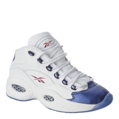 Buy Reebok Kids Question Mid White Athletic Basketball Shoe Shiekh Shoes