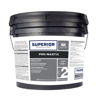 Superior ProMastic Mortar 3.5 gallon The Tile Shop
