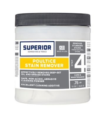 Superior Marble Poultice Stain Remover .75 lb The Tile Shop