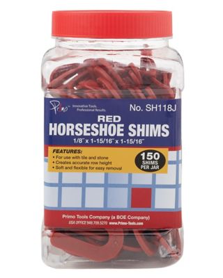 Primo Horseshoe Tile Spacers 1/8 in. (150 pack) The Tile Shop