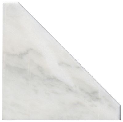 Calacata Evora Honed Marble Corner Shower Seat The Tile Shop