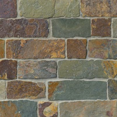 Copper Rust Brick Slate Wall and Floor Tile 12 x 12 in The Tile Shop