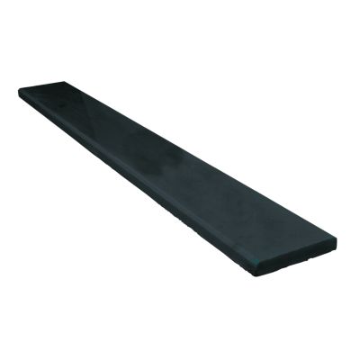Noir Honed Shower Curb Top 42 x 6.5 x .75 in. The Tile Shop