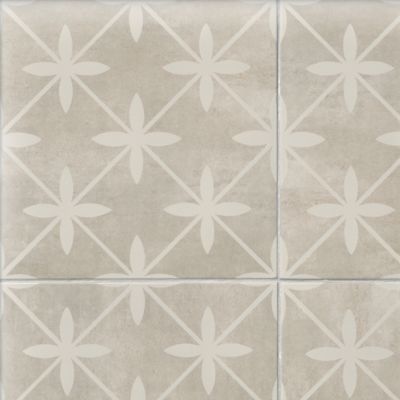 Laura Ashley Wicker Dove Grey Matte Porcelain Wall and Floor Tile 13