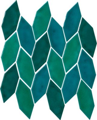 Costa Aegean Glossy Porcelain Mosaic Wall and Floor Tile The Tile Shop