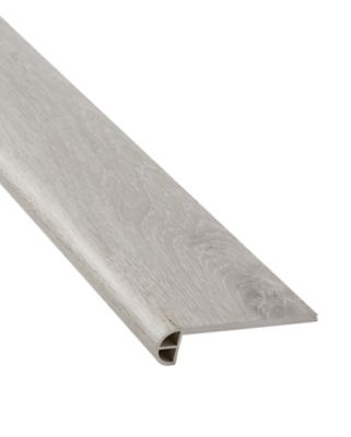 Timber Ridge Dusty Luxury Vinyl Floor Tile Flush Stair Nose 4 x 94 in