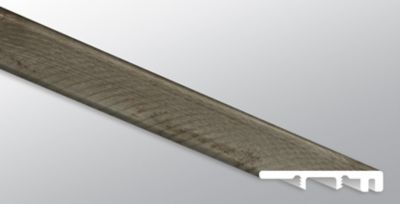 Cyrus Plus Katella Ash Luxury Vinyl Floor Tile End Cap 1.5 x 94 in