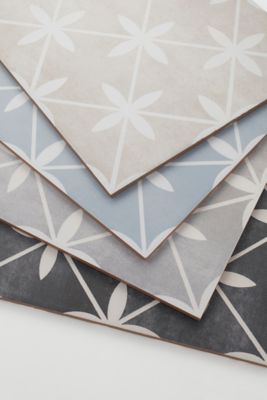 Laura Ashley Wicker Dove Grey Matte Porcelain Wall and Floor Tile 13