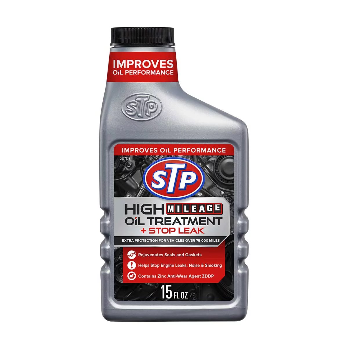Buy STP High Mileage Oil Treatment + Stop Leak, 15 fl oz from Dollar General - Instore