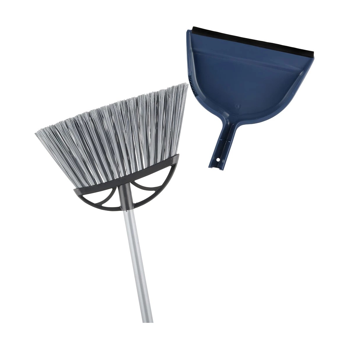 Buy True Living Angle Broom with Dustpan from Dollar General Instore