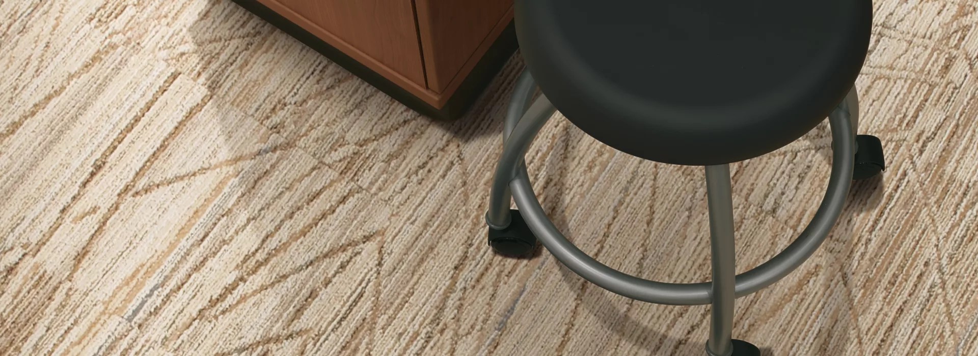 Prairie Grass Biodiversity Collection Carpet Tile by Interface