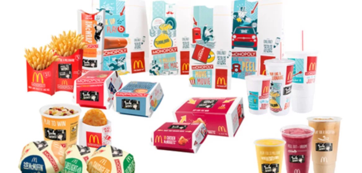 MONOPOLY Game at McDonald's Returns with a Chance to Win One Million Dollar Prize on Big Mac
