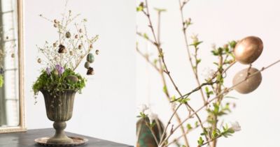 HowTo Gold Leaf Easter Eggs The BLOG at Terrain