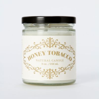 Beeswax Blend Candle, Honey Tobacco Terrain