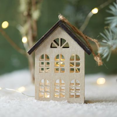 Wooden House Ornament Terrain