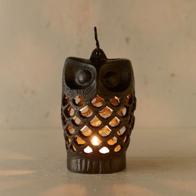 Iron Owl Votive Holder Terrain