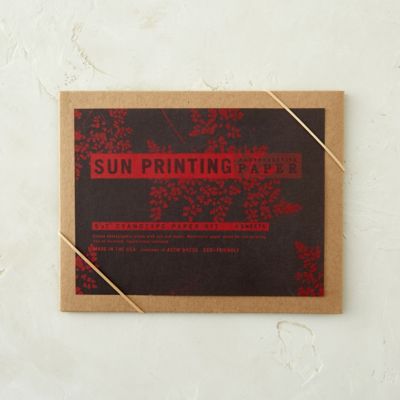 Sun Printing Kit, Red Paper Terrain